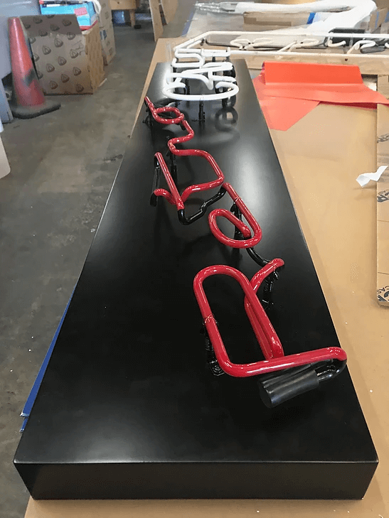 Custom Neon Sign fabrication