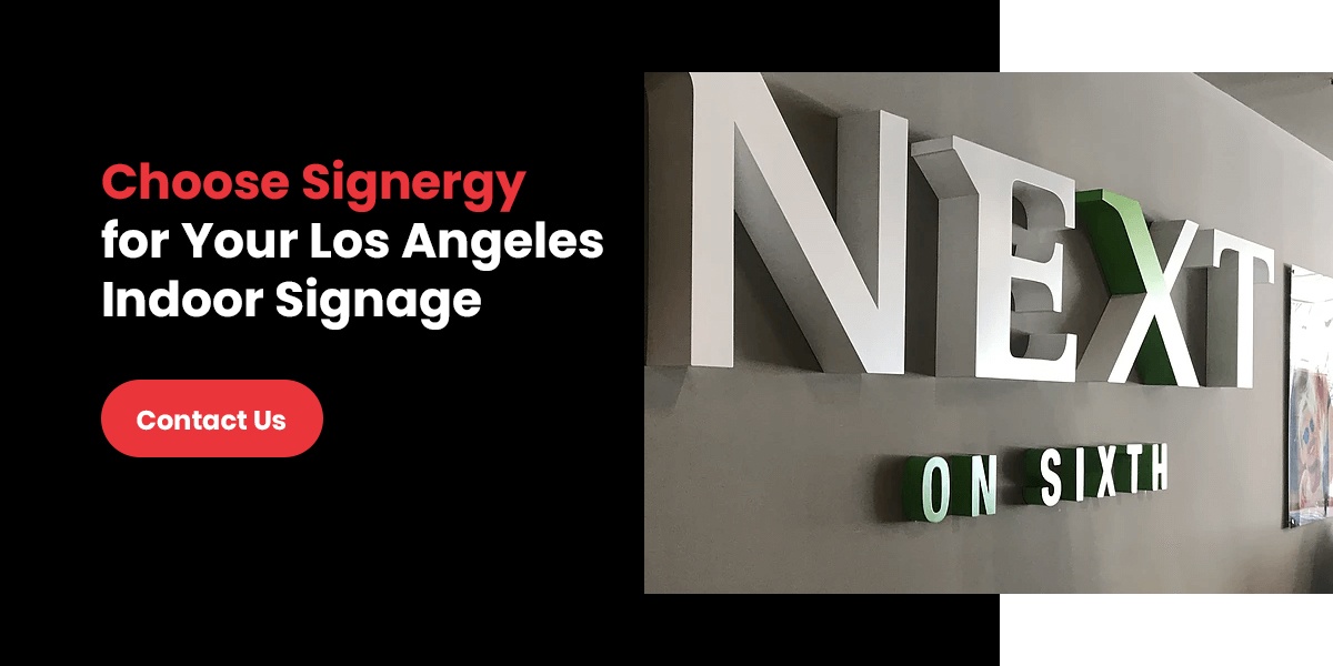 Explaining the Importance of Indoor Signage Signergy Inc